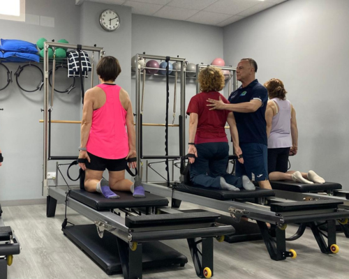 pilates en maquina